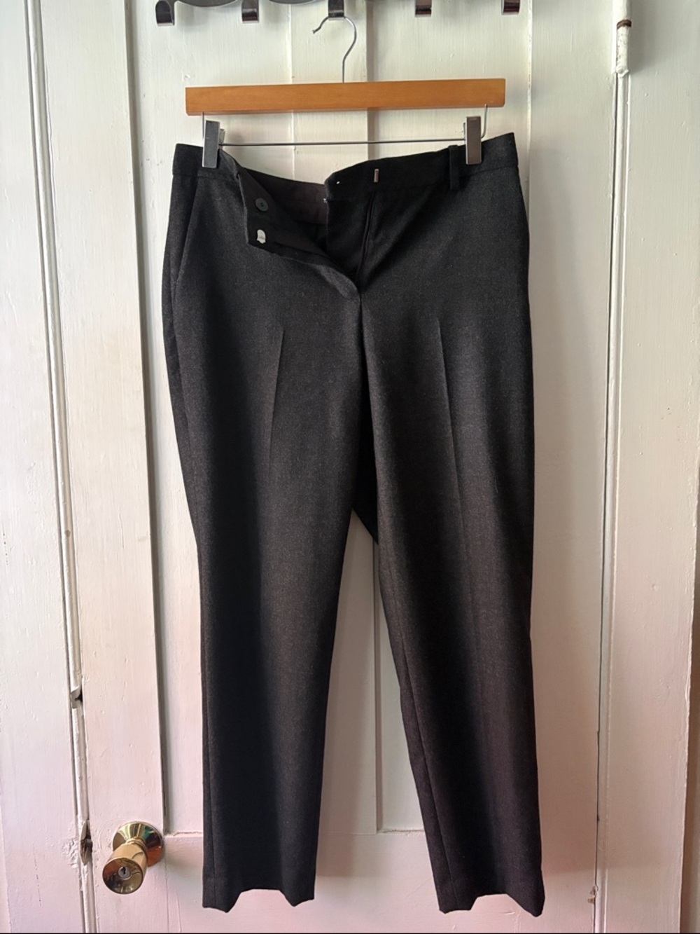 Women’s Theory Charcoal Dress Pants - Classic Tailored Fit